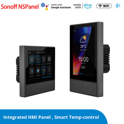 Central  Thermostat HMI Control Smart Home